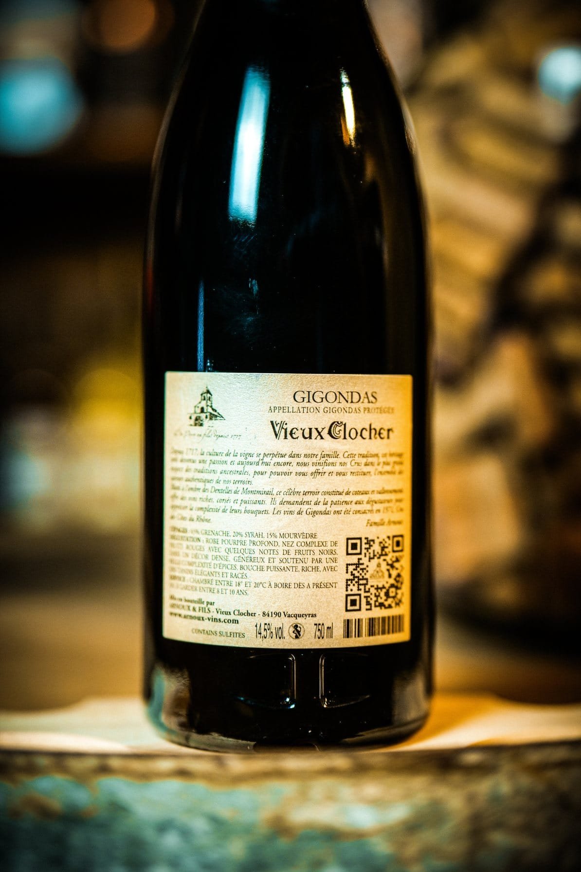 Gigondas - Vieux Clocher Domaine Arnoux – Image 3